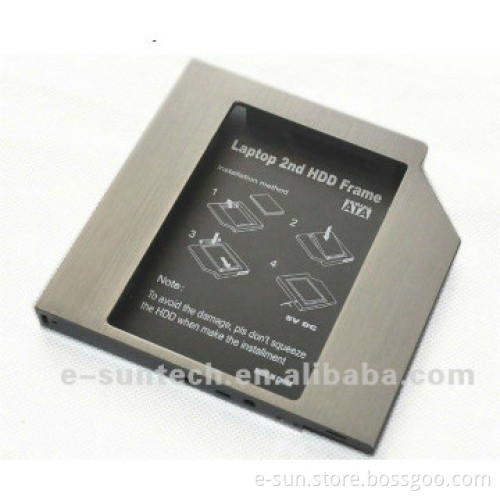 SATA 2nd Hard Disk Drive HDD caddy for HP EliteBook 8540w 8730w 8740w